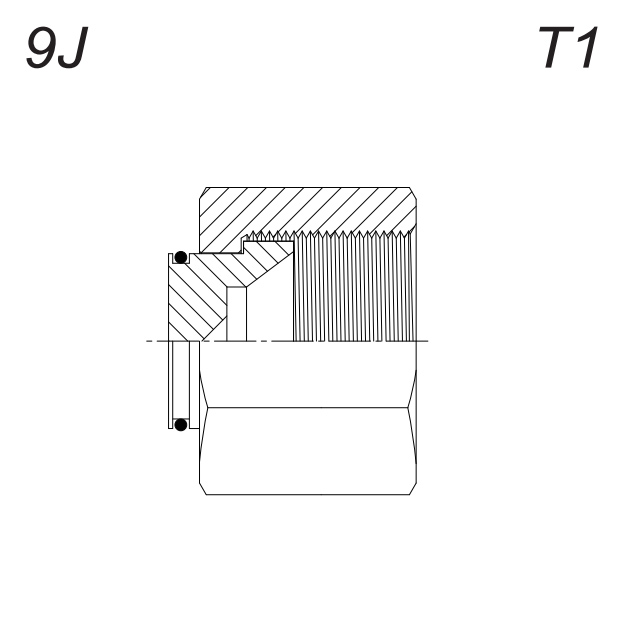 Заглушка UNF(JIC) (2712-WST) 1"1/16-- 12