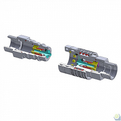 БРС PUSH PULL (комплект с заглушками) M24X1.5