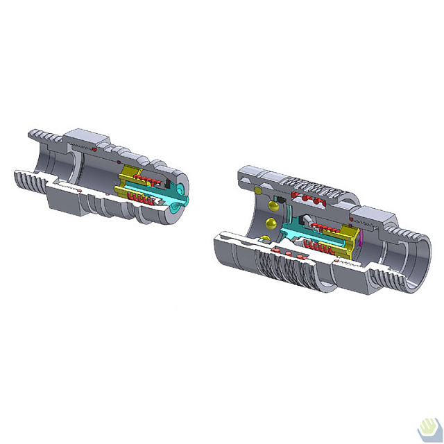 БРС PUSH PULL (комплект с заглушками) M22X1.5