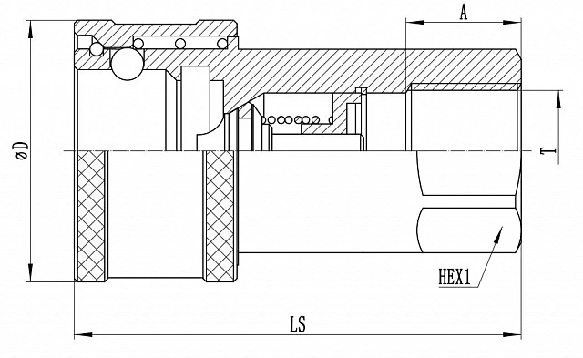 БРС розетка HS1 G1