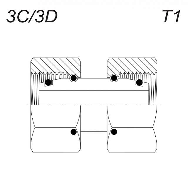 Адаптер Metric (1610-MSTN-L) (Г-Г) M16X1,5-10L 33мм