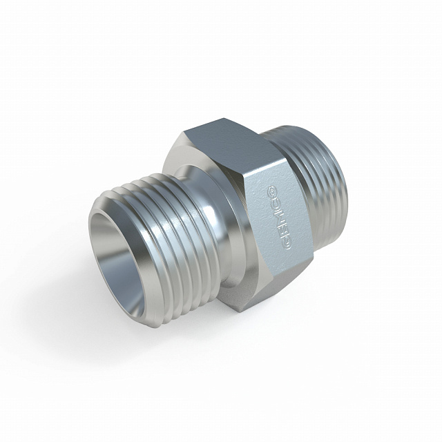 Адаптер BSP тип Е - Metric (Ш-Ш) (2112-RMNP-L) 1/2-14 - M18X1,5-12L