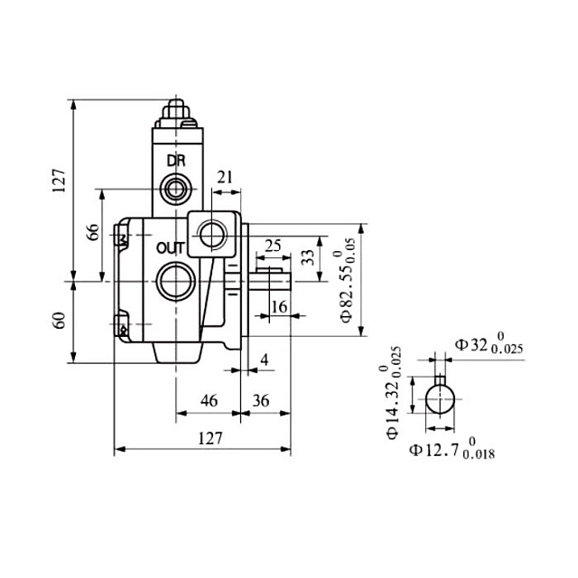 Насос VP1-15-55