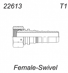 Фитинг BSP (3242-RSD-INT) 1 1/4 Dy32 interlock