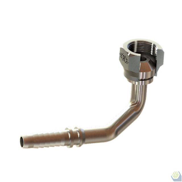 Длинный Фитинг для JCB тип S 90 ° DN-12-5/8"-14